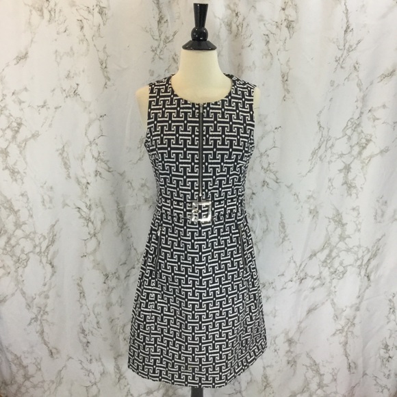 Tory Burch Dresses & Skirts - Tory Burch signature logo Greek key fabric dress